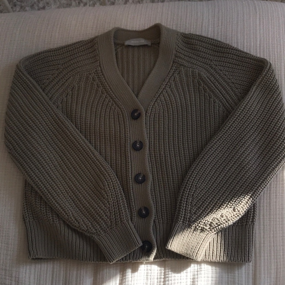 Everlane Cropped Cardigan